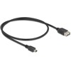 Kabel USB 2.0 USB typ mini-B męski na EASY USB typ A żeński 50cm Delock 81523