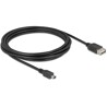 Kabel USB 2.0 USB typ mini-B męski na EASY USB typ A żeński 3m Delock 81526