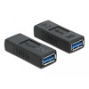 Adapter USB 3.0 typ A żeński - typ A żeńskiego Delock 66641