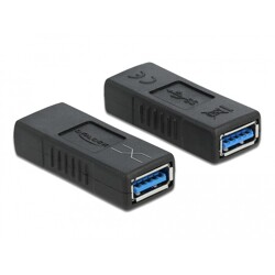 Adapter USB 3.0 typ A żeński - typ A żeńskiego Delock 66641