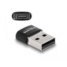 Adapter USB 2.0 USB typ A - USB-C męsko-żeński czarny Delock 60002