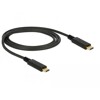 Kabel typ C USB 3.1 10Gbps 1m PD 3A Delock 83661