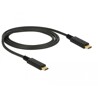Kabel typ C USB 3.1 10Gbps 1m PD 3A Delock 83661