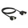 Przewód USB 2.0 typ B wtyk żeński do zabudowy panel. - USB 2.0 typ A wtyk żeński do zabudowy panel. 1m Delock 85108