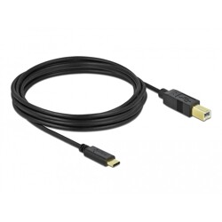 Kabel USB 2.0 typ C - typ B 4m Delock 83667 Kabel USB 2.0 typ C - typ B 4m Delock 83667