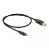 Kabel USB 2.0 typ C - typ B 50cm Delock 83328