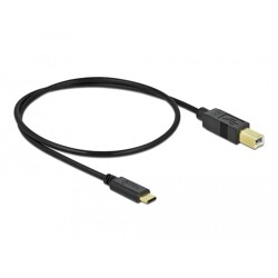 Kabel USB 2.0 typ C - typ B 50cm Delock 83328