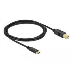 Kabel USB 2.0 typ C - typ B 2m Delock 83330 Kabel USB 2.0 typ C - typ B 2m Delock 83330