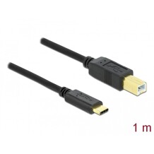 Kabel USB 2.0 typ C - typ B 1m Delock 83601