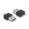 Adapter USB 2.0 typ A męski na 4-pin Delock 66683