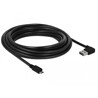 Przewód USB 2.0 typ A na USB 2.0 typ micro-B 5m czarny Delock 83385