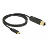Kabel USB 3.1 typ C - typ B 10Gbps 1m Delock 83675