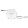 Zwijany kabel ładujący USB 3w1 typ A na micro USB / 2x USB-C z szybkim ładowaniem biały Delock 85358