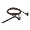 Przewód USB 2.0 typ A na micro-B kątowy 1m czarny Delock 85266