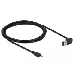 Przewód USB 2.0 typ A na USB 2.0 typ mini-B 5m czarny Delock 83381