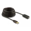 Przedłużacz aktywny USB 2.0 10m Delock 82446