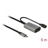 Kabel przedłużacza aktywny USB 3.1 Gen.1 do USB-C 5m Delock 85392