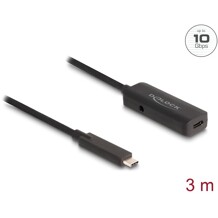 Przedłużacz aktywny USB 10Gbps do USB-C 3m Delock 80027