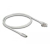 Kabel magnetyczny Thunderbolt 3 USB-C 4K 60Hz męsko-męski kątowy 1,2m Delock 86703