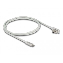 Kabel magnetyczny Thunderbolt 3 USB-C 4K 60Hz męsko-męski kątowy 1,2m Delock 86703