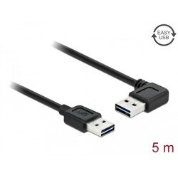 Przewód USB 2.0 typ A na USB 2.0 typ mini-B 3m czarny Delock 83380