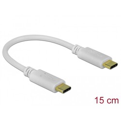 Kabel ładowania USB-C 15cm PD 100W z Delock 85357