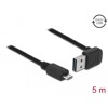 Przewód USB 2.0 typ A na USB 2.0 typ micro-B 2m czarny Delock 83383