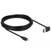 Przewód USB 2.0 typ A na USB 2.0 typ micro-B 2m czarny Delock 83383