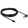 Przewód USB 2.0 typ A na USB 2.0 typ micro-B 2m czarny Delock 83383