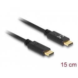 Kabel ładowania USB-C 15cm PD 5A z Delock 85356