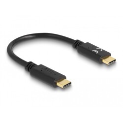 Kabel ładowania USB-C 15cm PD 5A z Delock 85356