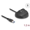 Podstawa magnetyczna przewód dokujący USB typ A 5Gbps 1,2m Delock 64271