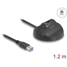 Podstawa magnetyczna przewód dokujący USB typ A 5Gbps 1,2m Delock 64271