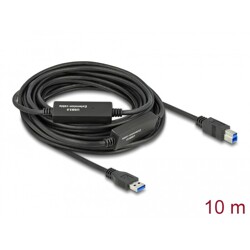 Kabel aktywny USB 3.2 Gen.1 USB typ A do USB typ B 10m Delock 85380