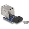 Adapter USB 2x USB 2.0-A 6-pin. Delock 41825