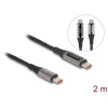 Kabel danych i szybkiego ładowania USB 2.0 USB-C męsko-męski PD 3.0 100W ze wskaźnikiem zasilania 2m Delock 86809