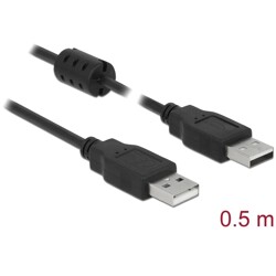 Przewód%20z%20wtykiem%20męskim%20USB%202.0%20typ%20A%20-%20wtyk%20męski%20USB%202.0%20typ%20A%2050cm%20czarny%20Delock%2084888