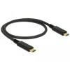Kabel USB 3.1 10Gbps 2x typ C 50cm PD 3A Delock 83042