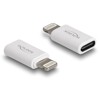 Zestaw kabla USB 5 w 1 do transmisji danych i ładowania oraz adaptera PD 3.0 60W biały Delock 66612
