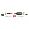 Kabel koncentryczny USB typ C do DisplayPort - DP Alt Mode - 4K 60Hz 1m Delock 83709