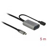 Aktywny przedłużacz USB 3.1 Gen.1 USB-C do USB typ A 5m Delock 85391
