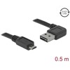 Przewód USB 2.0 typ A na USB 2.0 typ micro-B 50cm Delock 85163