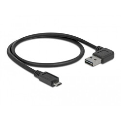 Przewód USB 2.0 typ A na USB 2.0 typ micro-B 50cm Delock 85163