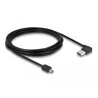 Przewód USB 2.0 typ A na USB 2.0 typ mini-B 3m czarny Delock 83380