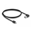 Przewód USB 2.0 typ A na USB 2.0 typ mini-B 1m czarny Delock 83378