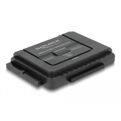 Konwerter USB 5Gbps do SATA 6Gb/s / 40-pinowe IDE / 44-pinowe IDE z funkcją archiwizacji Delock 61486