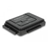 Konwerter USB 5Gbps do SATA 6Gb/s / 40-pinowe IDE / 44-pinowe IDE z funkcją archiwizacji Delock 61486