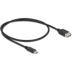Kabel USB 2.0 USB-C męski na EASY USB typ A żeński 50cm Delock 81535
