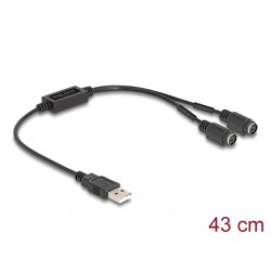 Adapter USB do PS/2 chipset CSC0101A-S16G Delock 61061