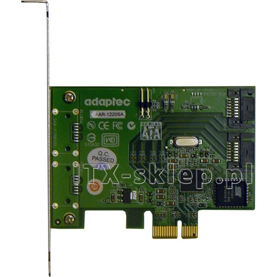 Kontroler RAID Adaptec AAR-1220SA RoHS PCI-Express x1